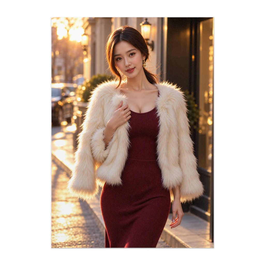 WINTER LUXE — 冬に輝くラグジュアリー・ミューズ