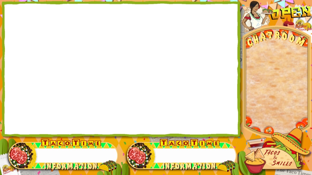 配信画面（タコス）