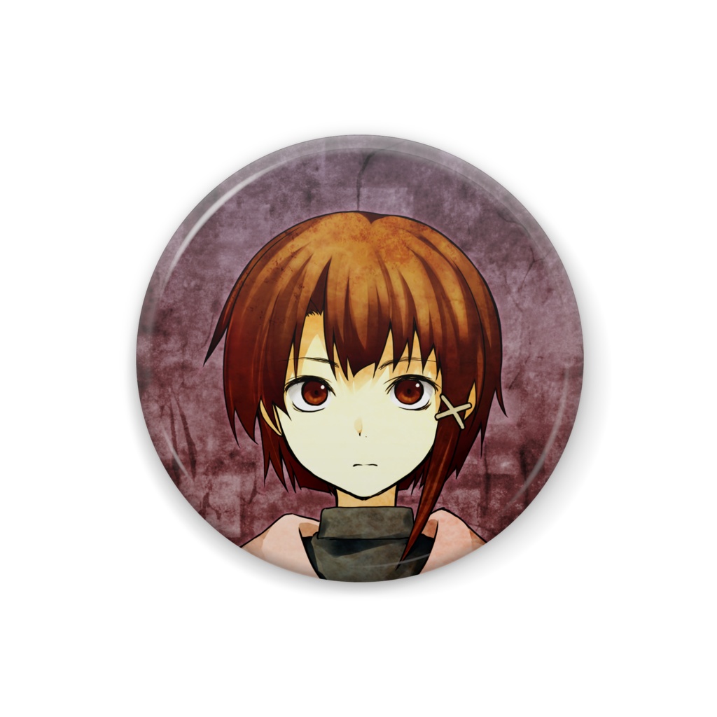 lain 缶バッジ 32mm