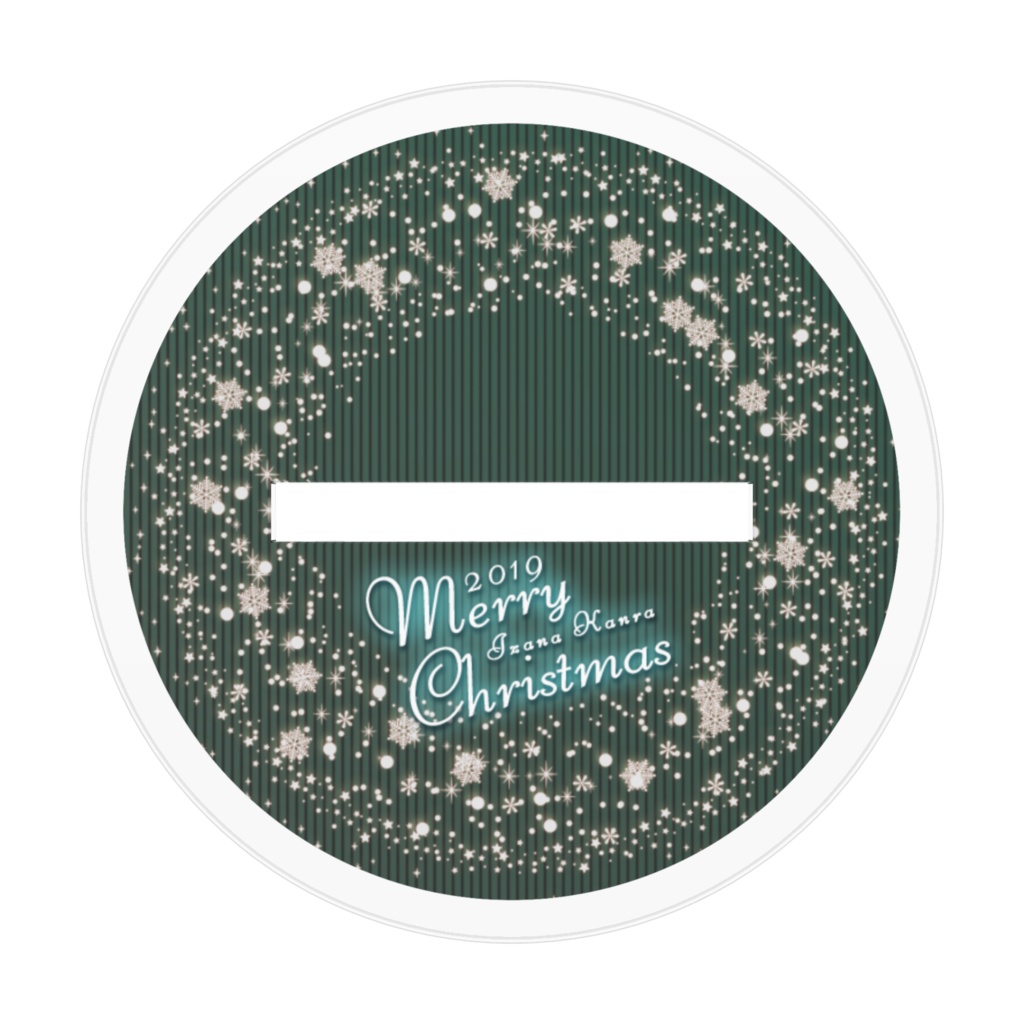 【2019クリスマス・サンタバニー】アクリルフィギュア・赤黒