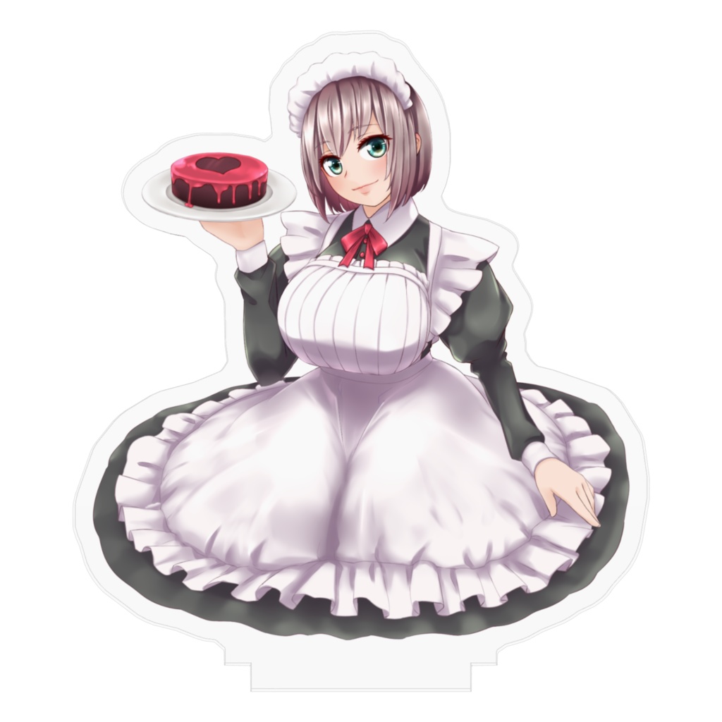 【2022バレンタイン・清楚メイド】アクリルフィギュア