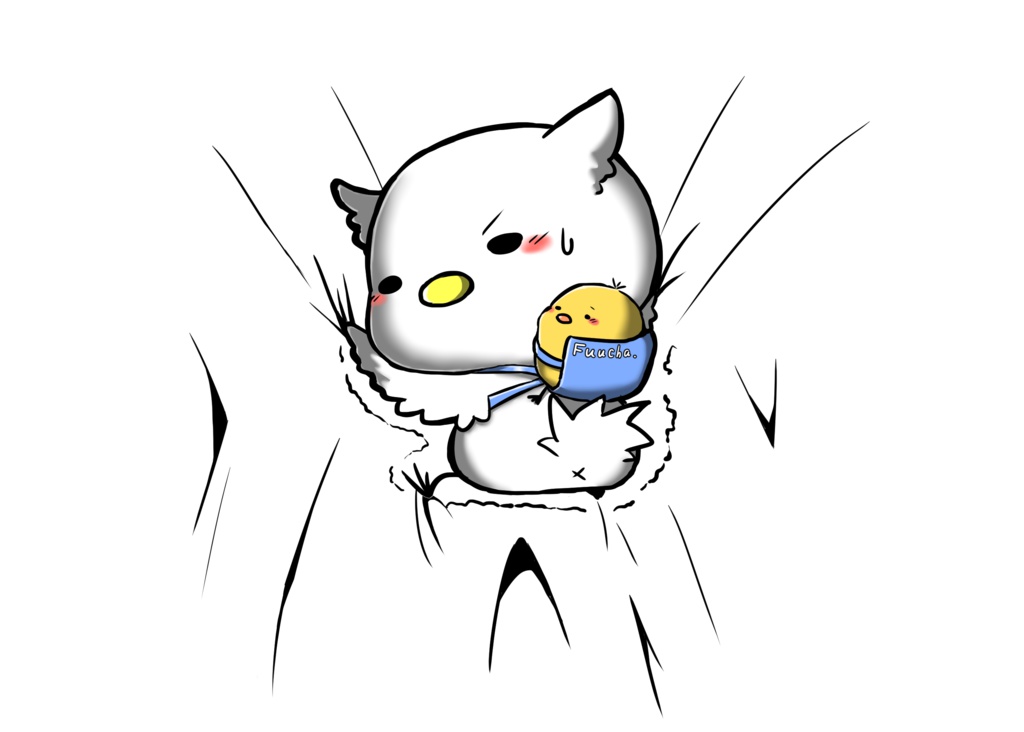 ふぅちゃ!しがみつきバック M-01