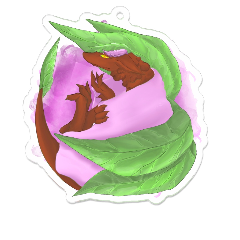 桜餅アクキー🌸