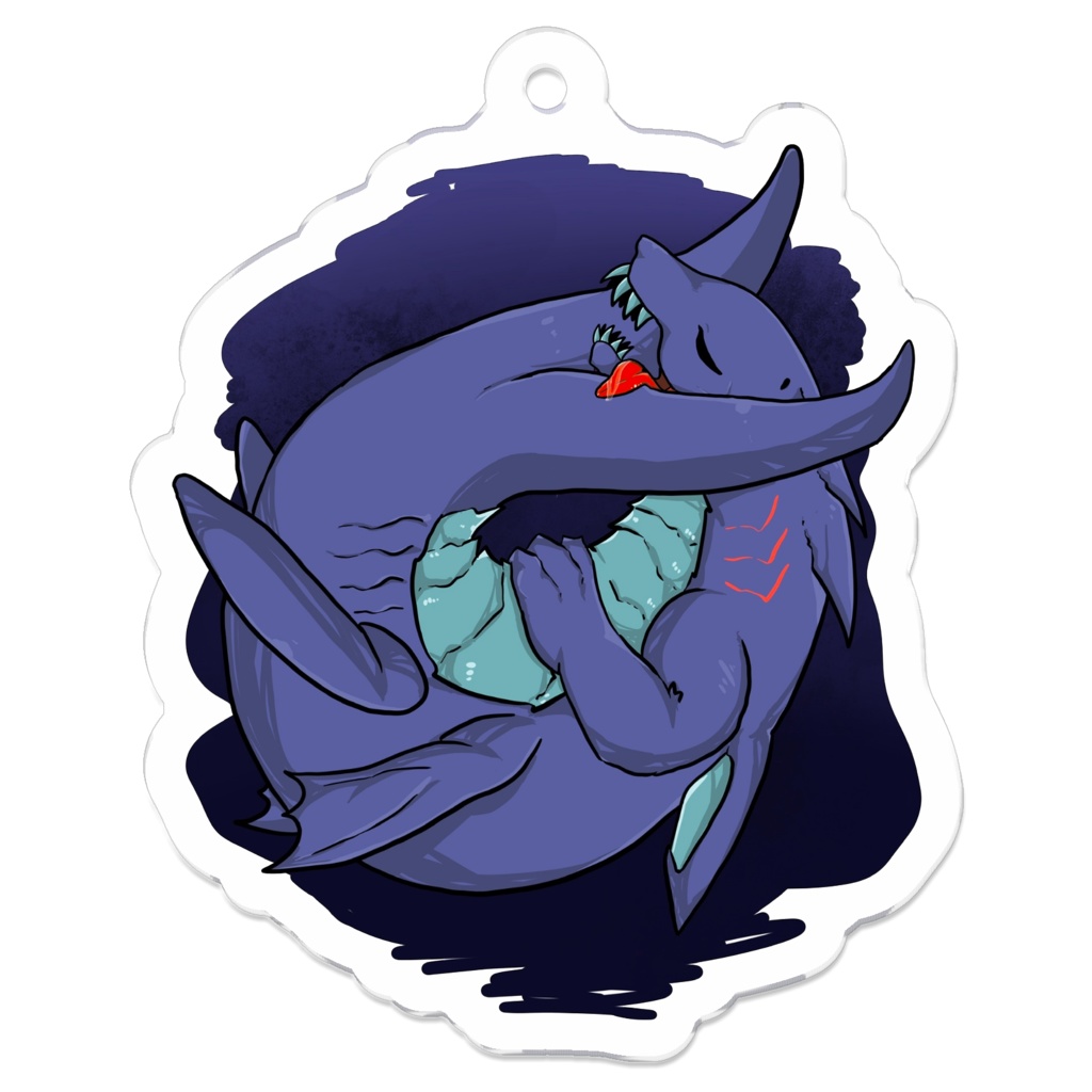 🦈君アクキー