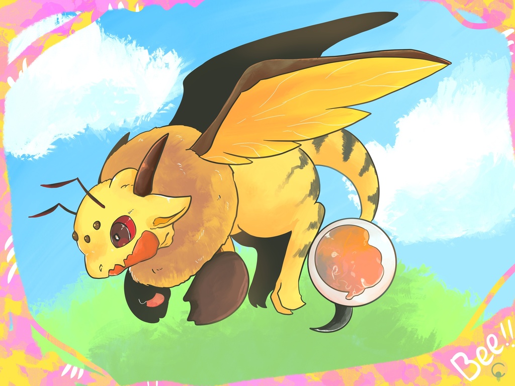 Bee!キーホルダー