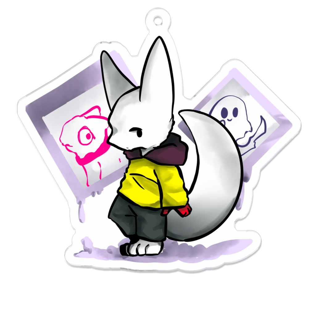 canvasキーホルダー