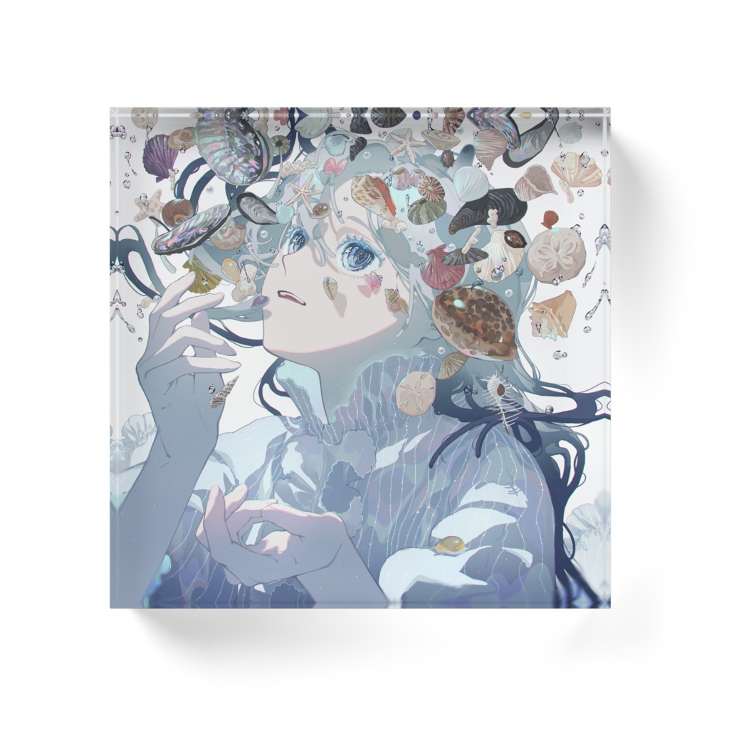 「からり」 アクリルブロック