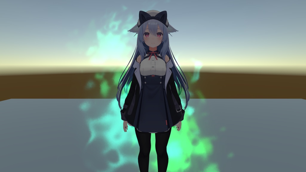 【無料】炎を纏うパーティクル