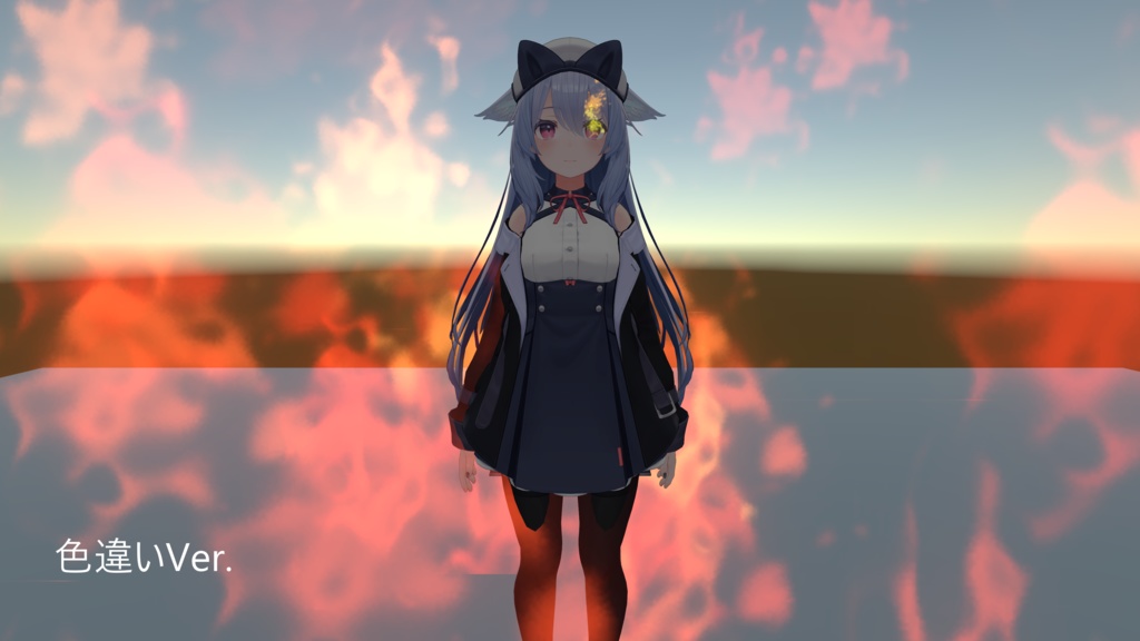 【無料】炎を纏うパーティクル