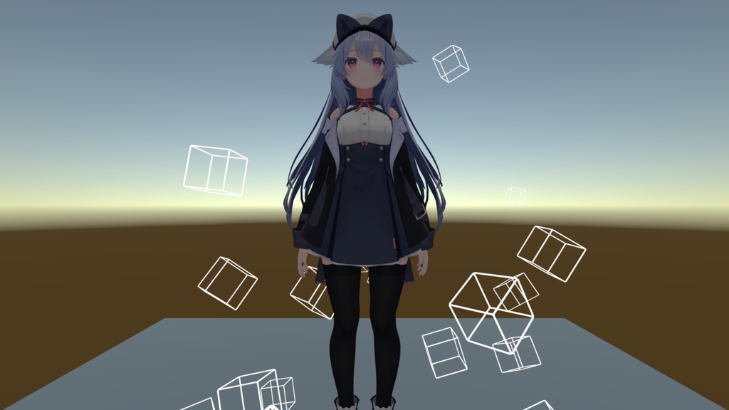 【無料】Wire box particle