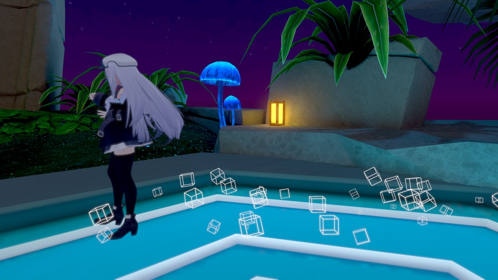 【無料】Wire box particle