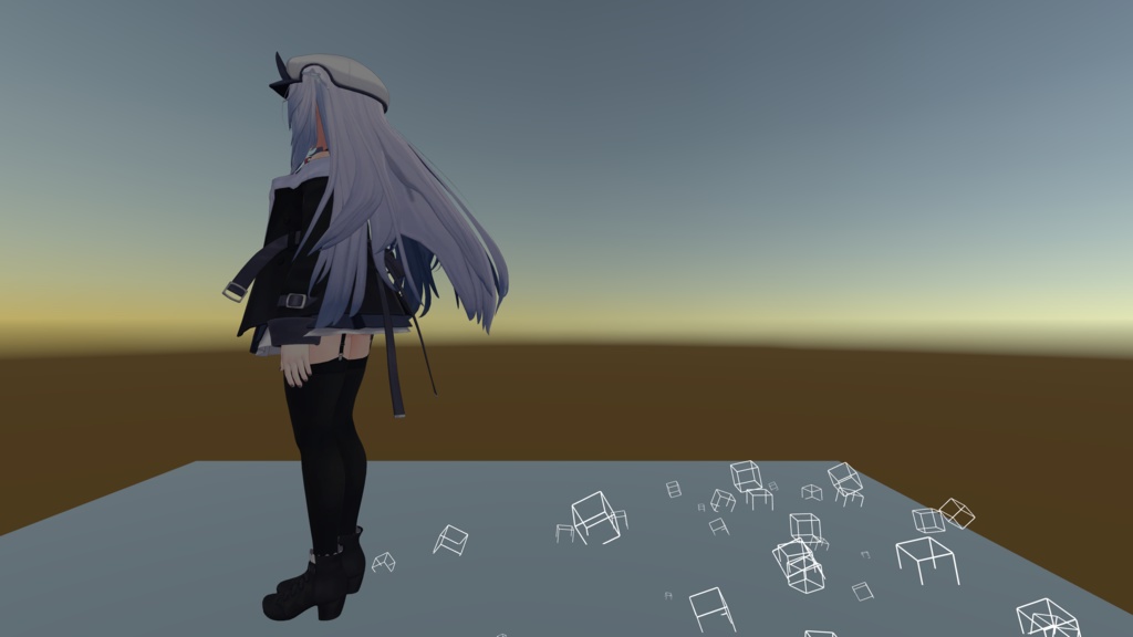 【無料】Wire box particle