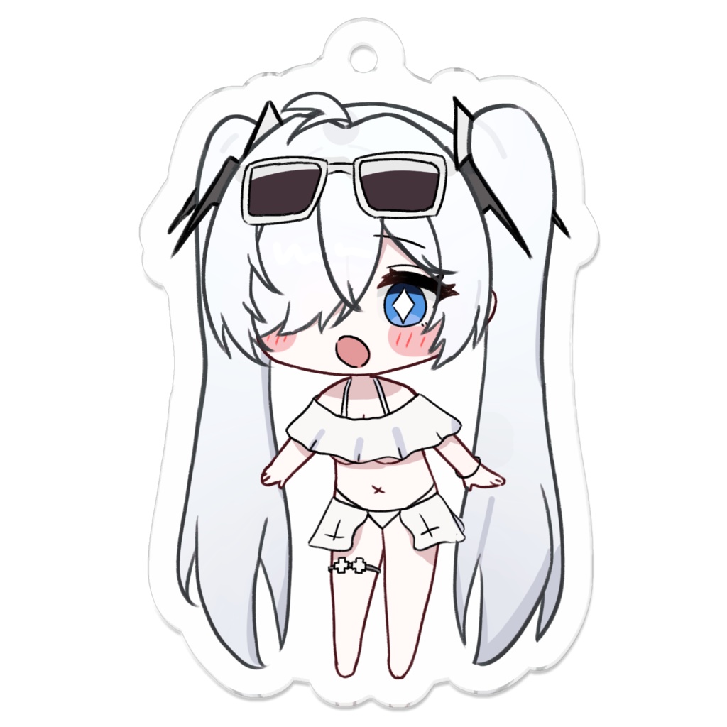 水着ちびでれら(青眼)