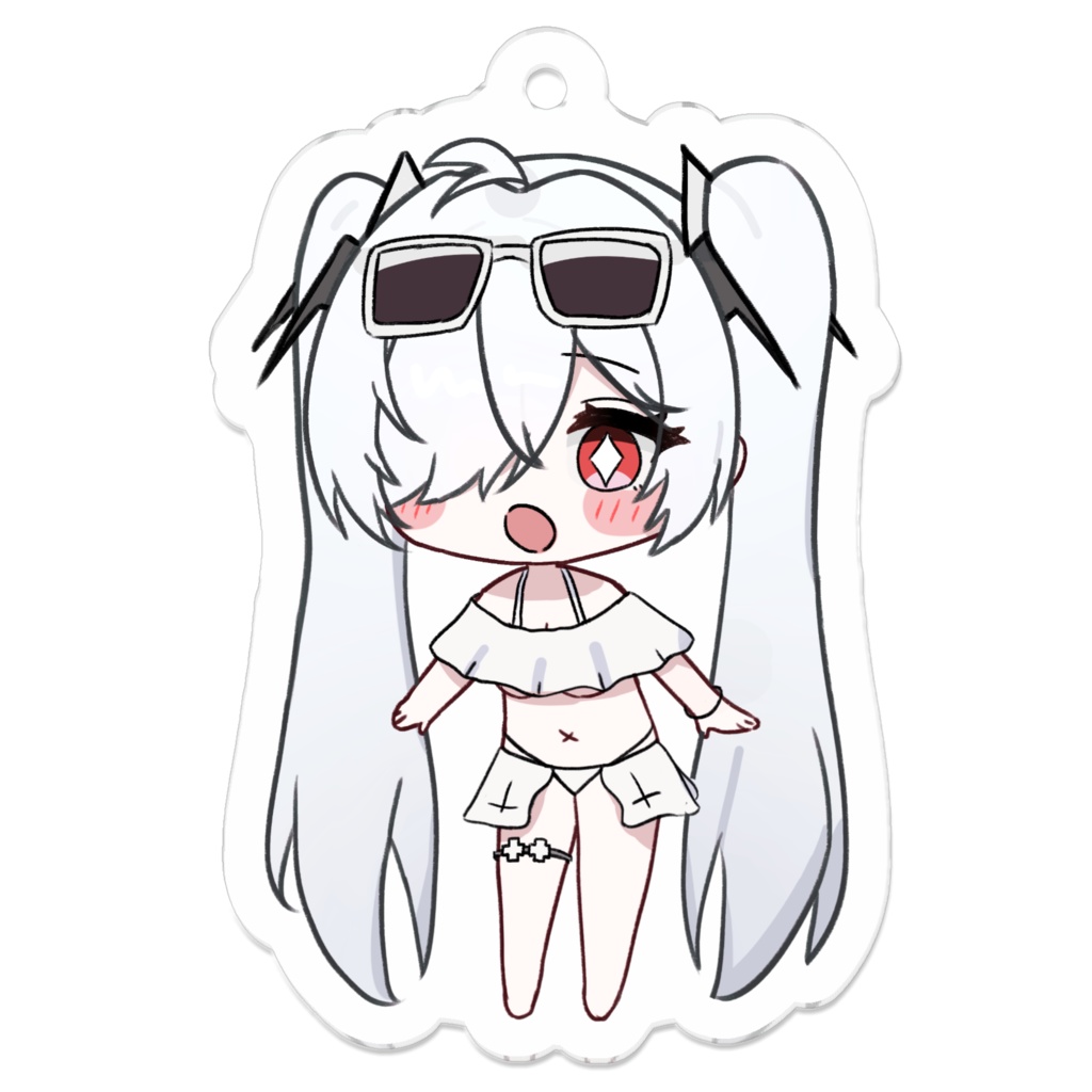 水着ちびでれら(赤眼)