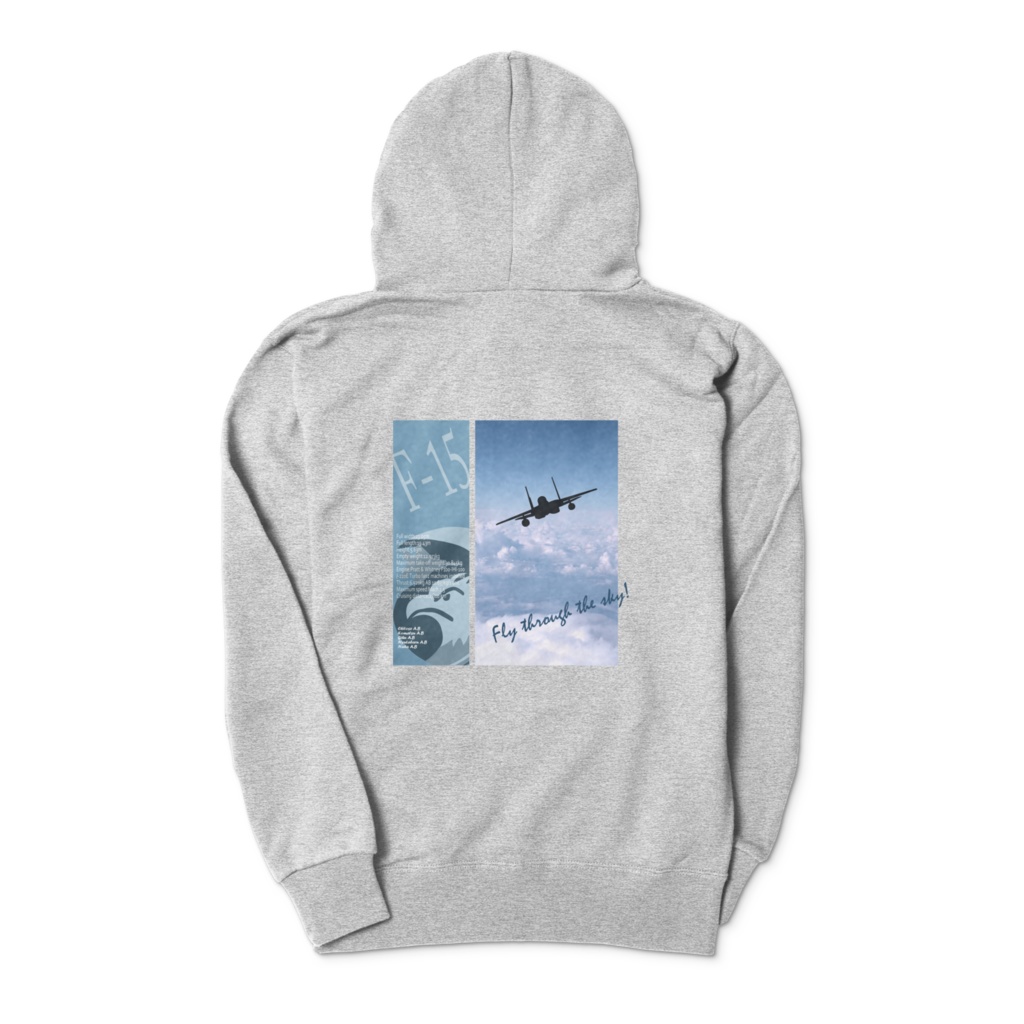 F-15SKYパーカー・グレイ