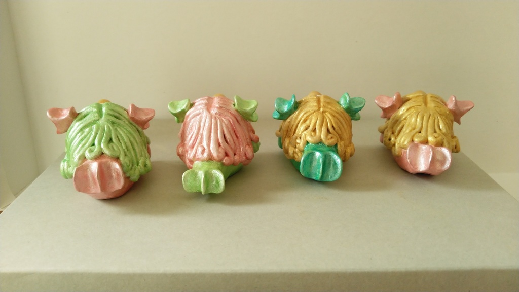 【追加販売】アマビヱ陶器人形 ①~④