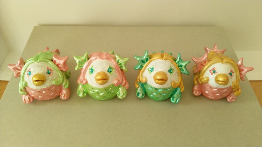 【追加販売】アマビヱ陶器人形 ①~④