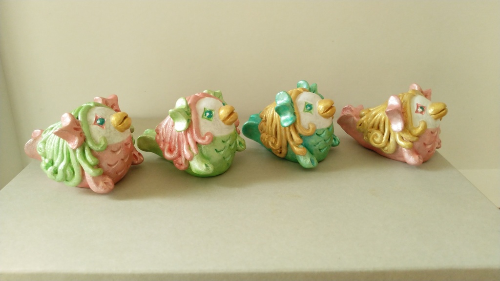 【追加販売】アマビヱ陶器人形 ①~④