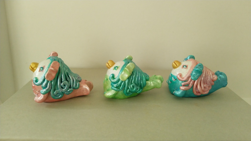 【追加販売】アマビヱ陶器人形 ⑤~⑦