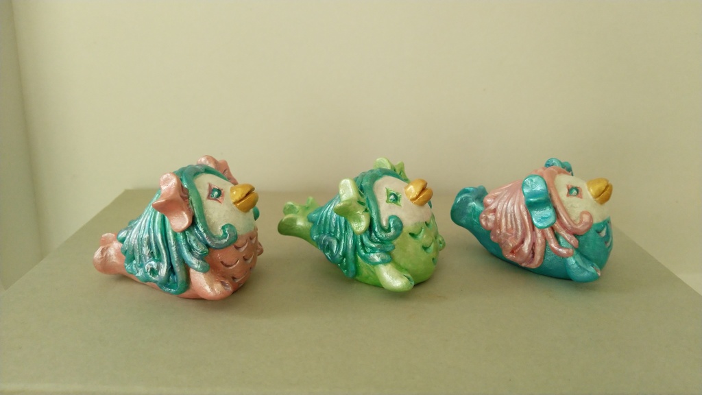 【追加販売】アマビヱ陶器人形 ⑤~⑦