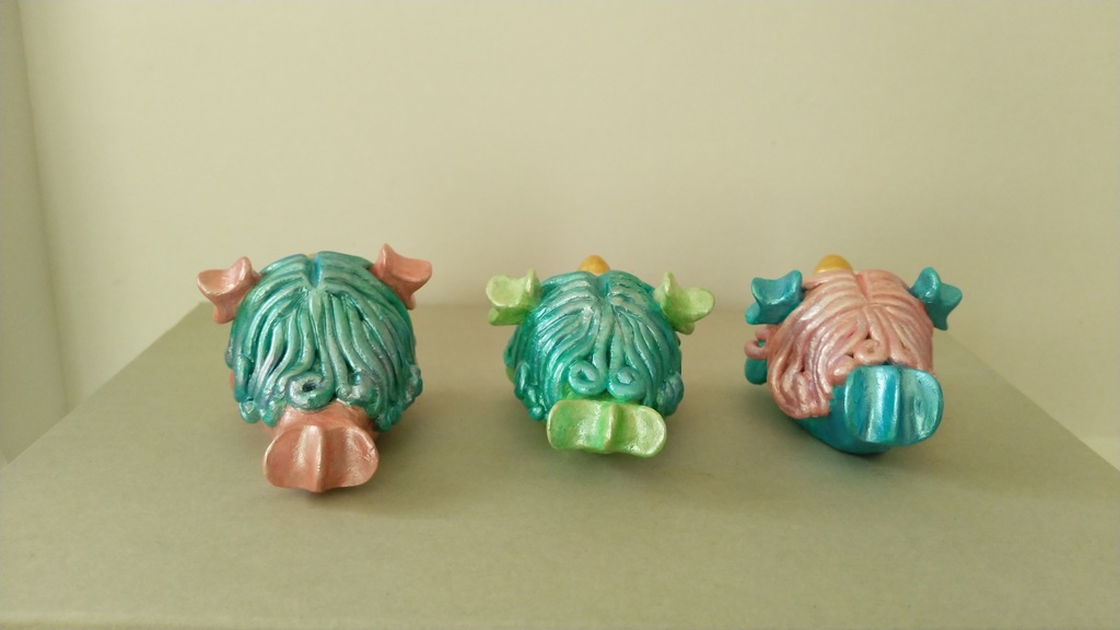 【追加販売】アマビヱ陶器人形 ⑤~⑦