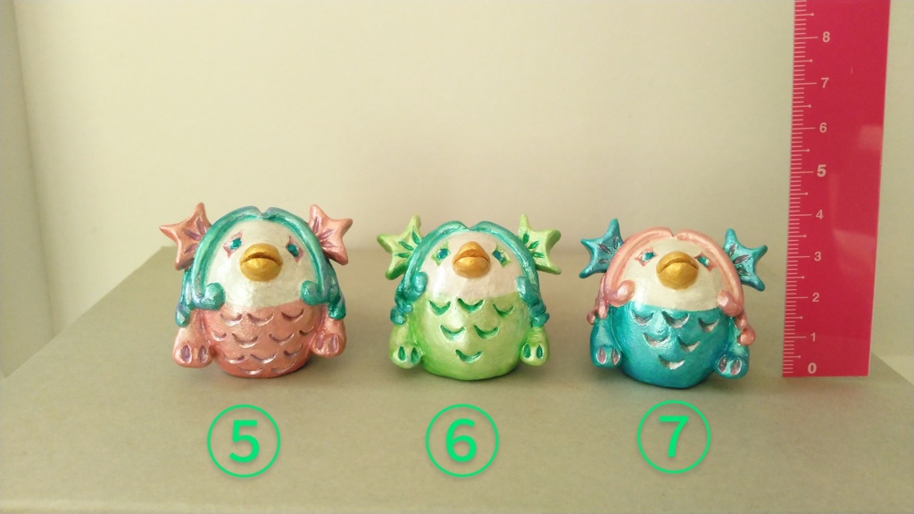 【追加販売】アマビヱ陶器人形 ⑤~⑦