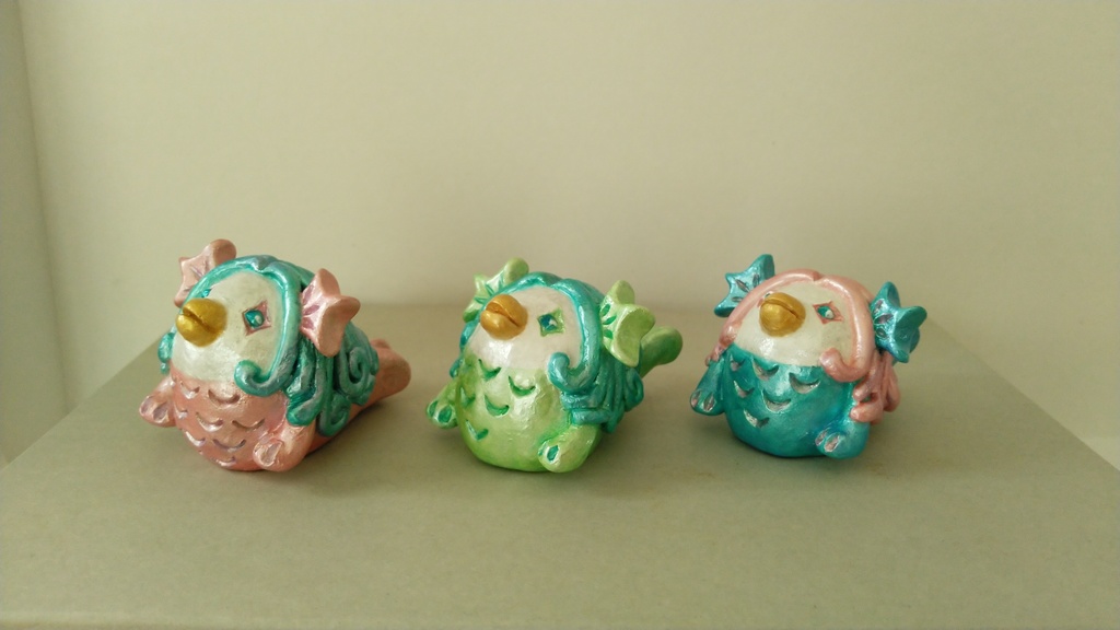 【追加販売】アマビヱ陶器人形 ⑤~⑦