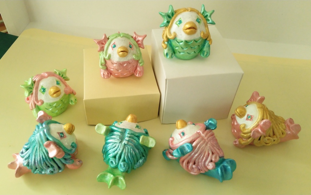 【追加販売】アマビヱ陶器人形 ⑤~⑦