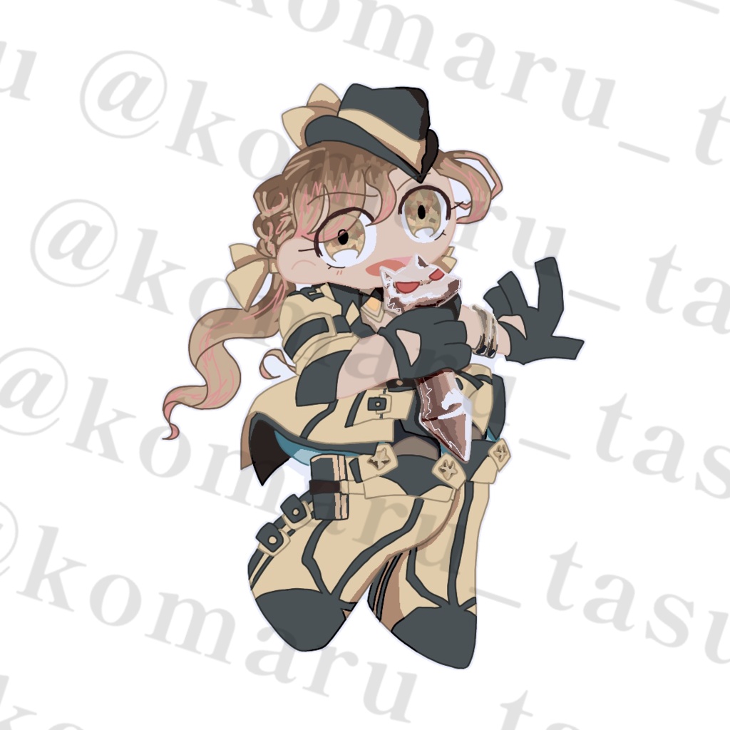 ゴールドスタンダードスキンローバアクリルキーホルダー