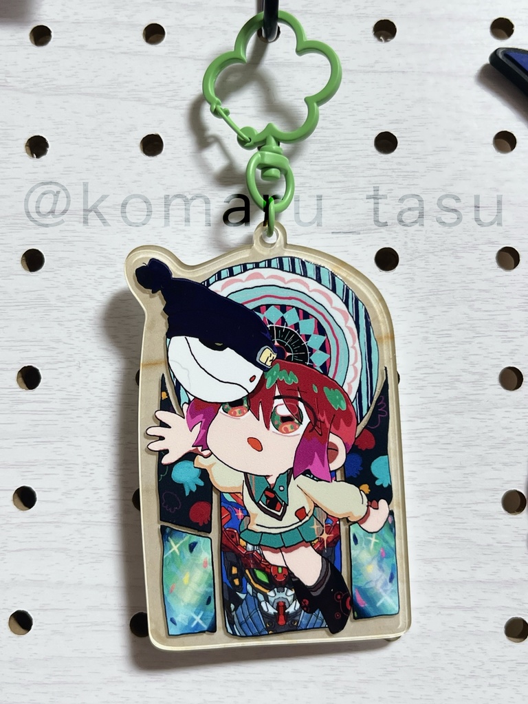 ハロマチュアクリルキーホルダー