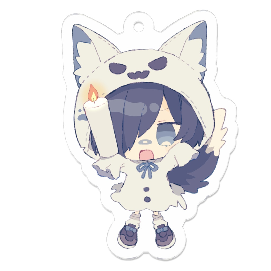 叶望かなと様作 麗乃ののの アクリルキーホルダー