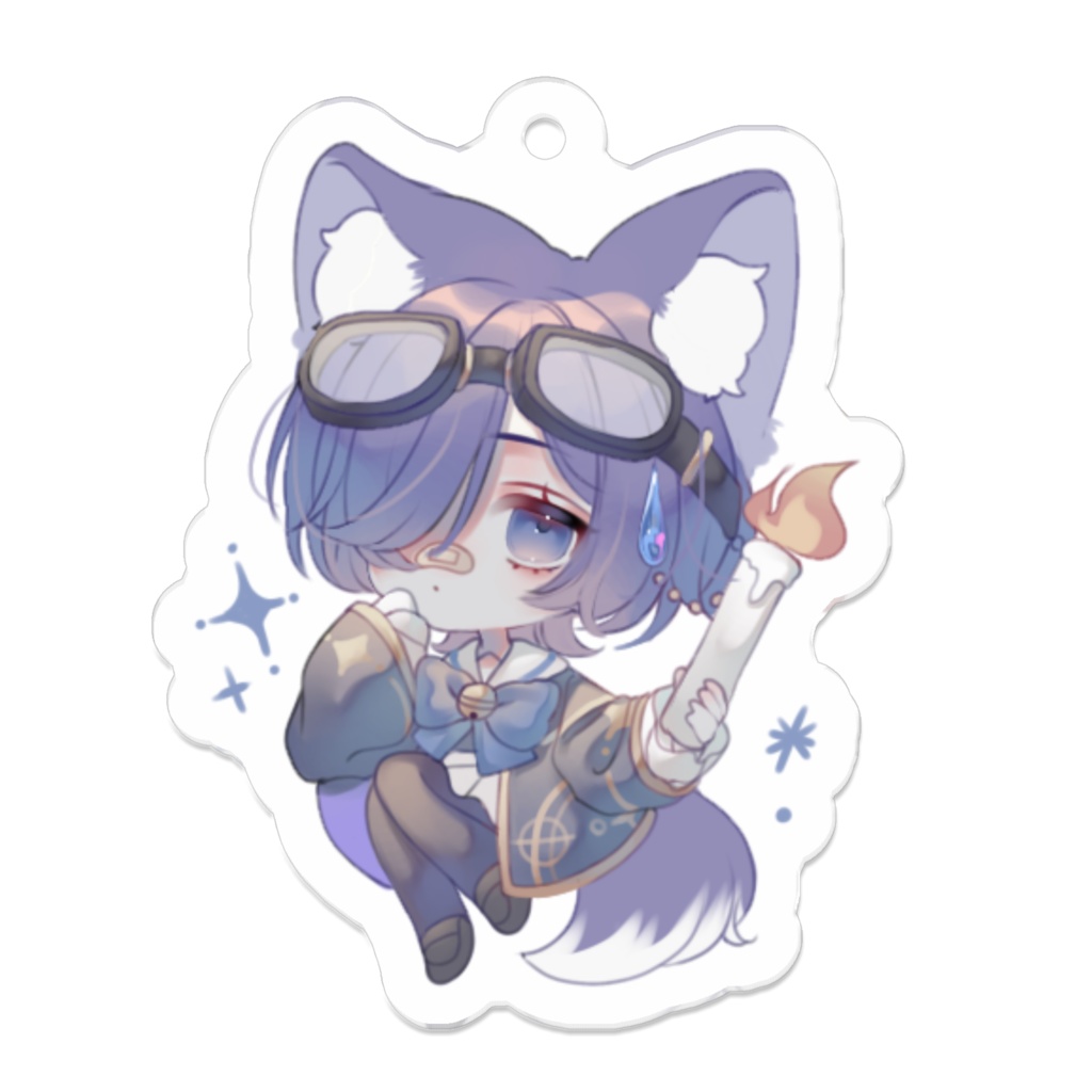 微睡様作 麗乃ののの アクリルキーホルダー