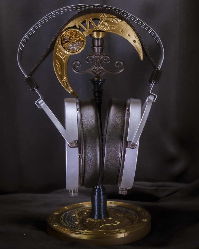 月×銀河×機械仕掛けデザイン/ヘッドフォンスタンド