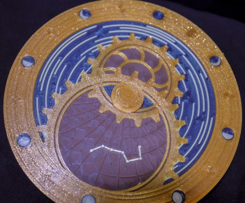 月×銀河×機械仕掛けデザイン/ヘッドフォンスタンド