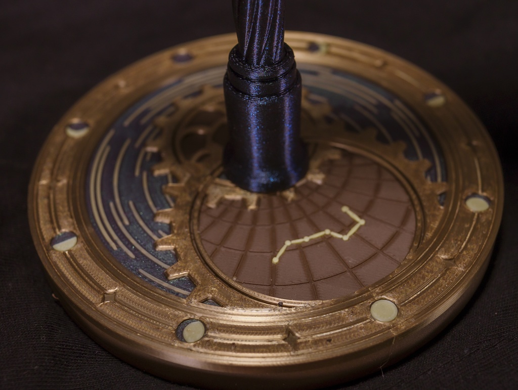 月×銀河×機械仕掛けデザイン/ヘッドフォンスタンド