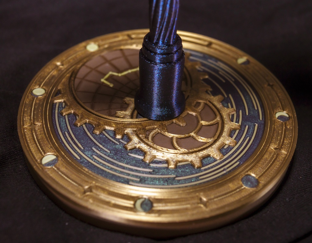 月×銀河×機械仕掛けデザイン/ヘッドフォンスタンド