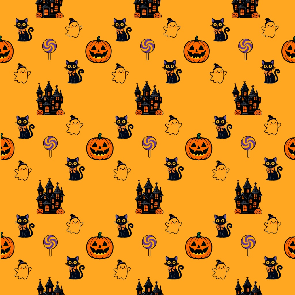 ハロウィン10枚組(色違い)