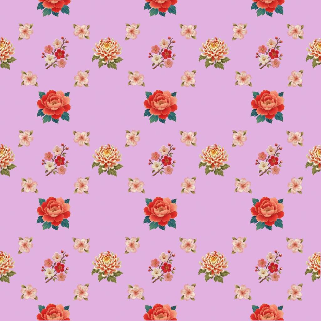 和花 10枚(色違い)