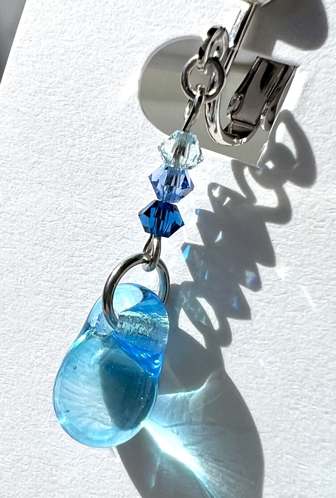 創作06 しずく(ブルー)