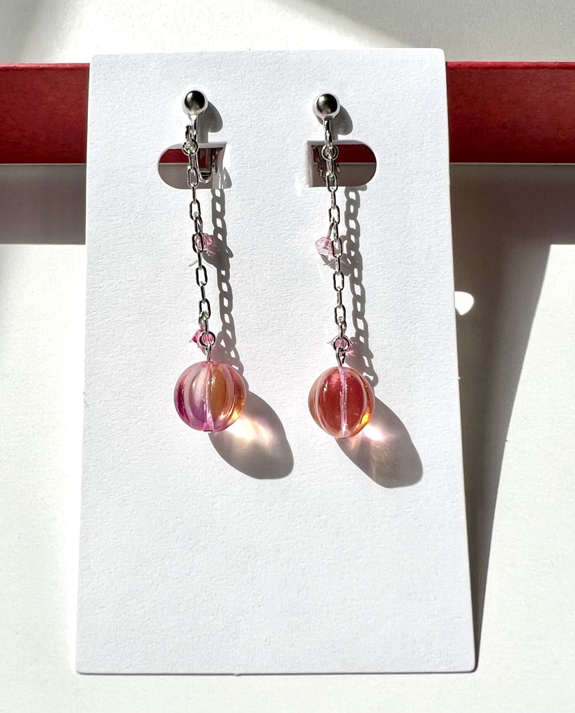 創作30 ピンクのカボチャ