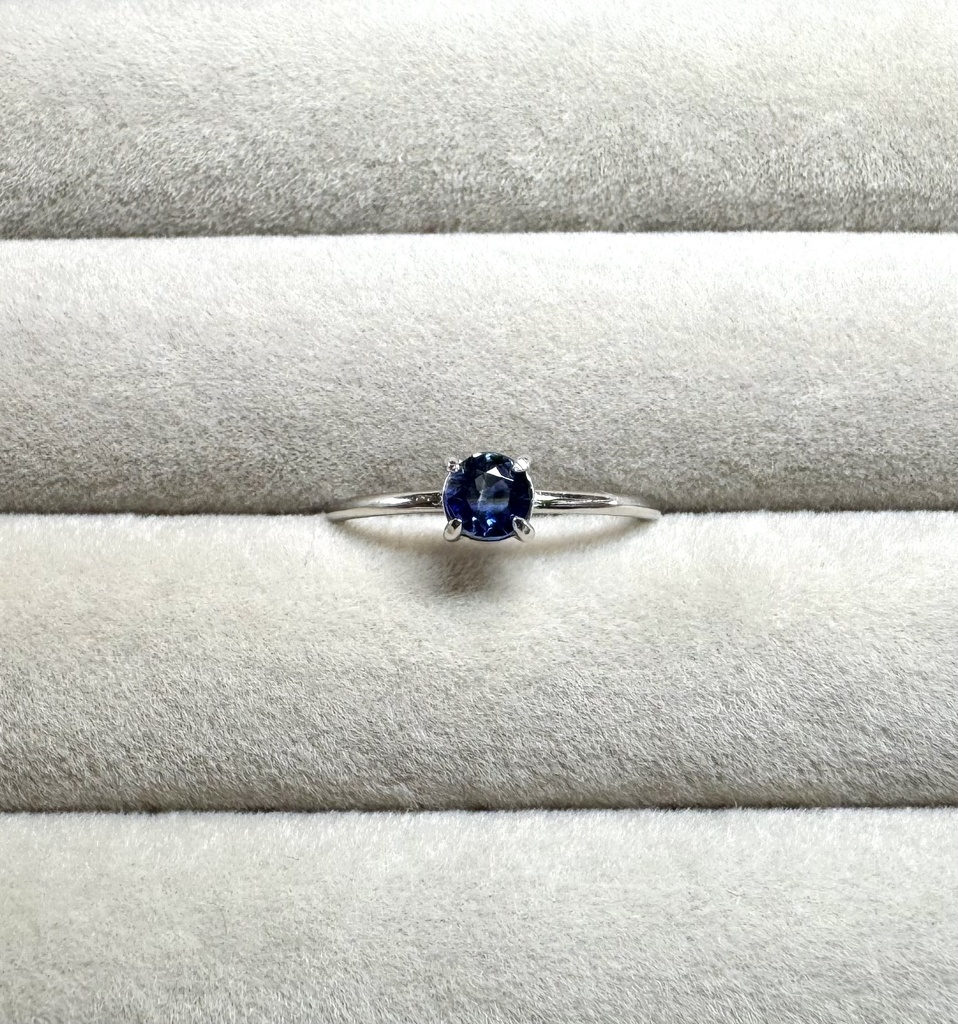 R17 天然石リング(カイヤナイト)