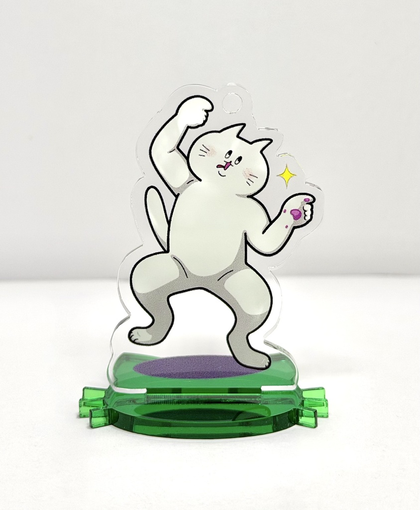 創作アクリルスタンド　ねこ⑦