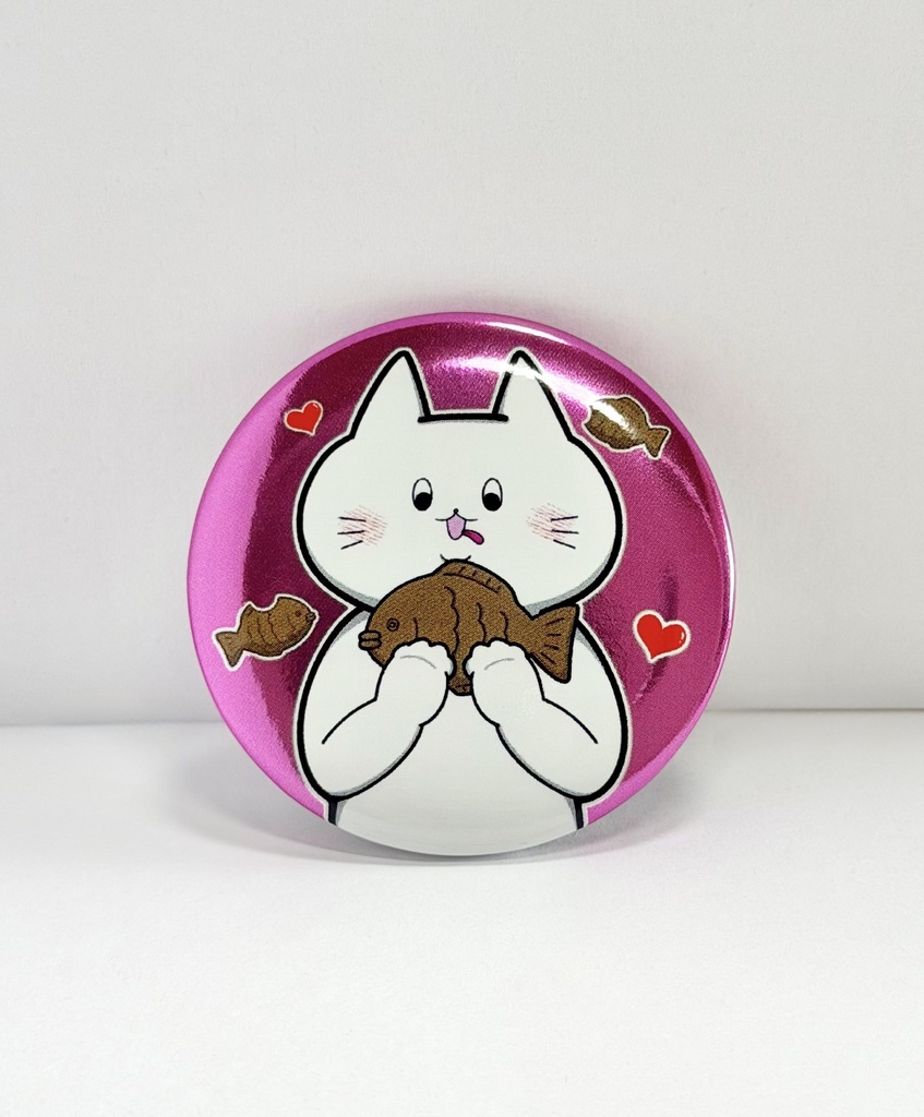 代弁ネコ 缶バッジ
