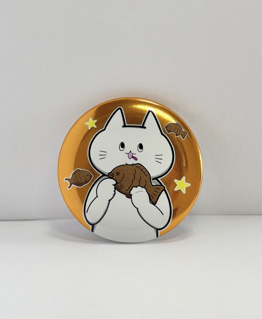 代弁ネコ 缶バッジ