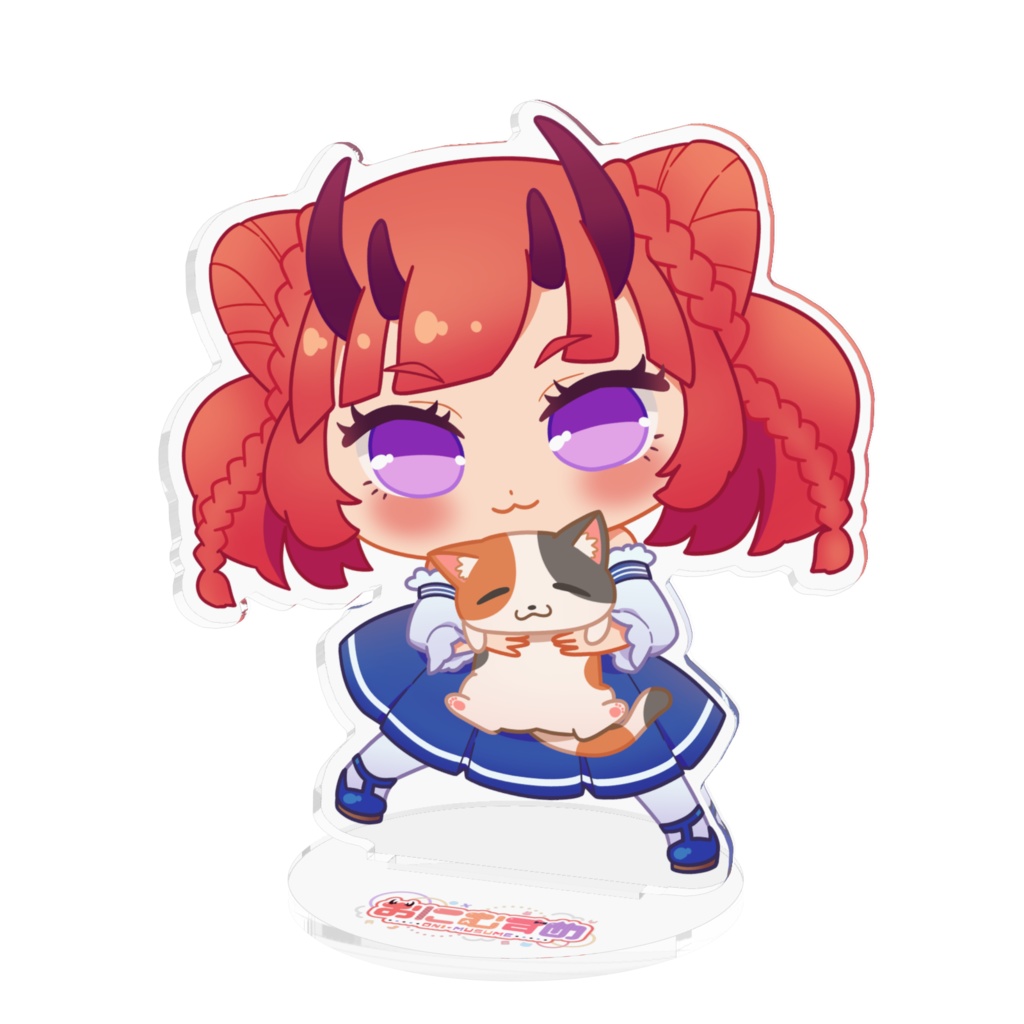 おにむすめアクリルスタンドVer01　Art by muikyun