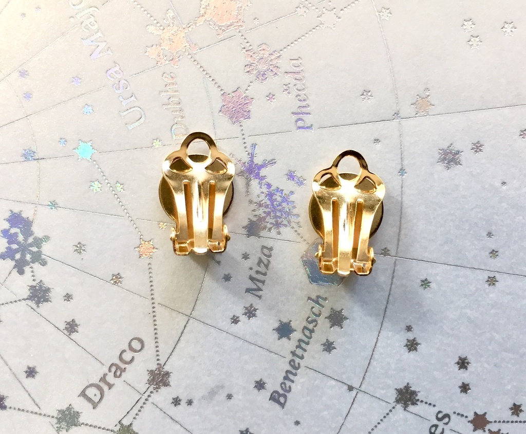 宇宙の鉱石のピアスorイヤリング