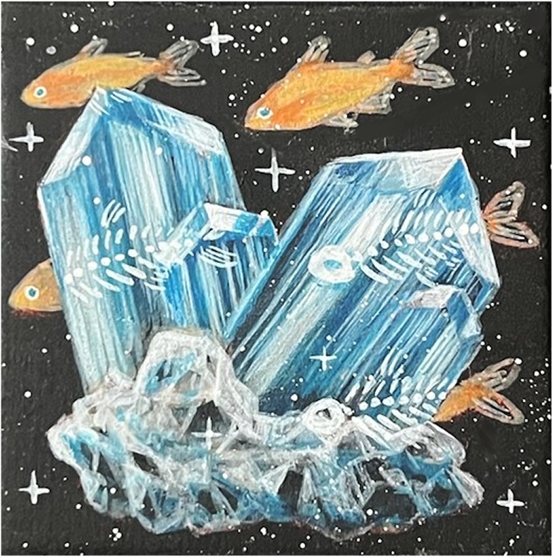 【原画作品】Anatomy of Stardust - Fire tetra