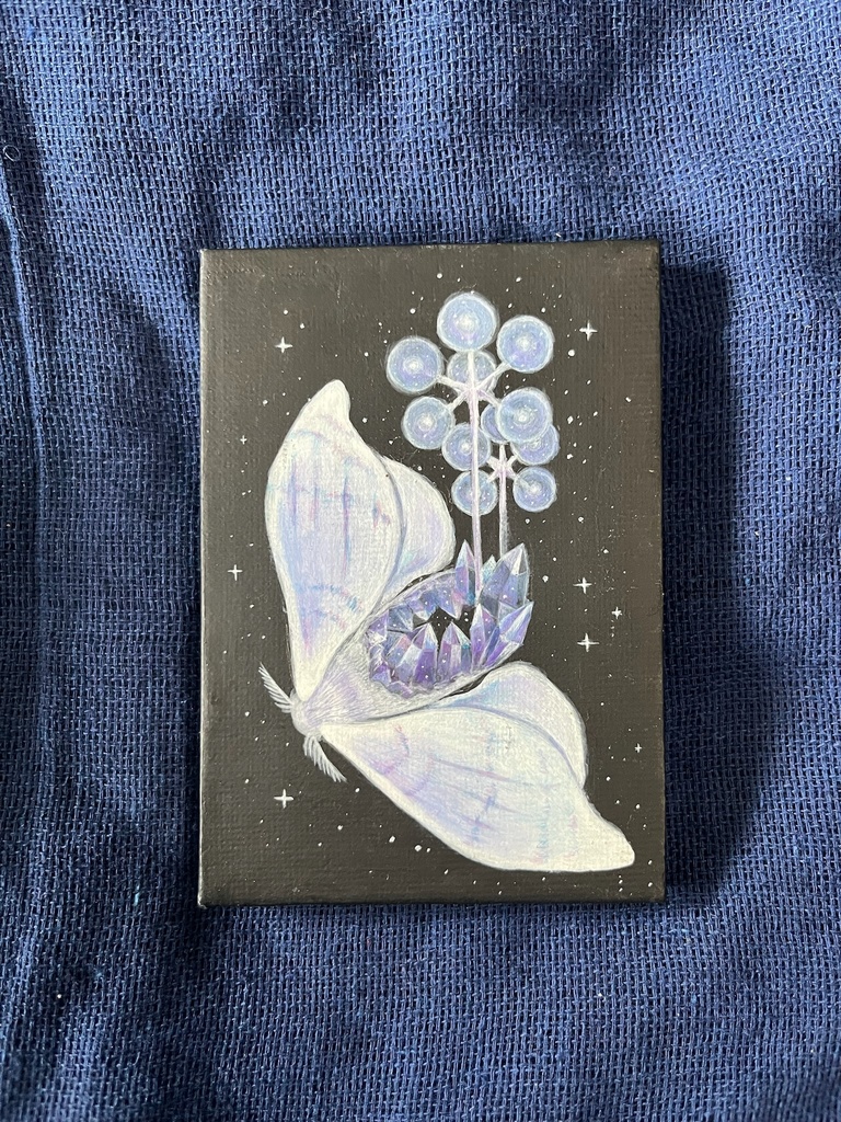【原画作品】Spore of Stars - silk moth