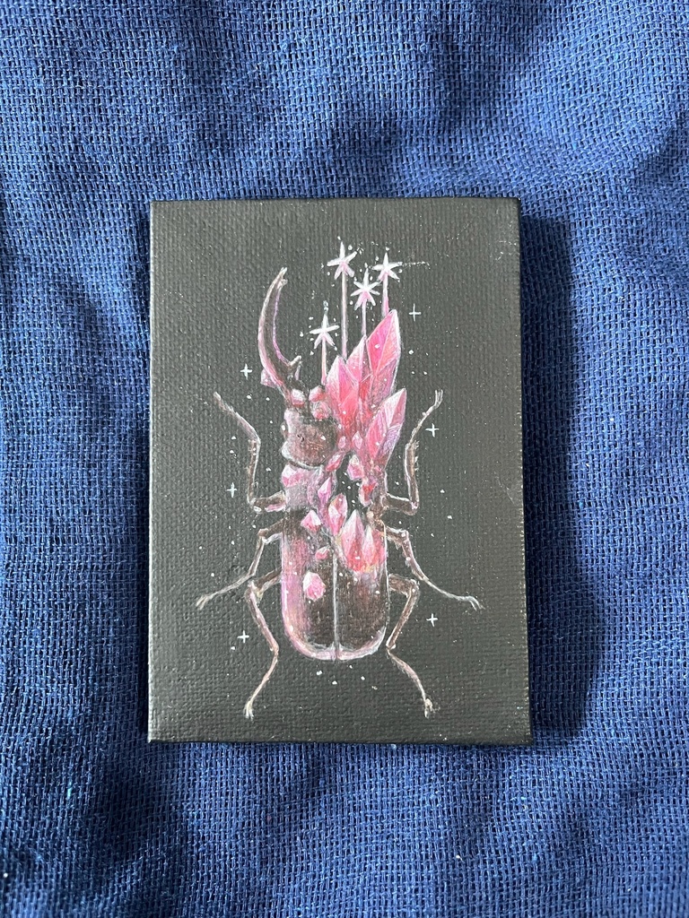 【原画作品】Spore of Stars - stag beetle
