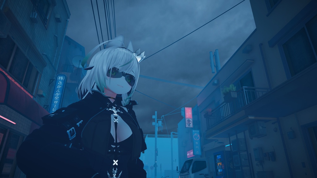 無料【3Dモデル】オリジナルサングラス【VRChat利用想定】